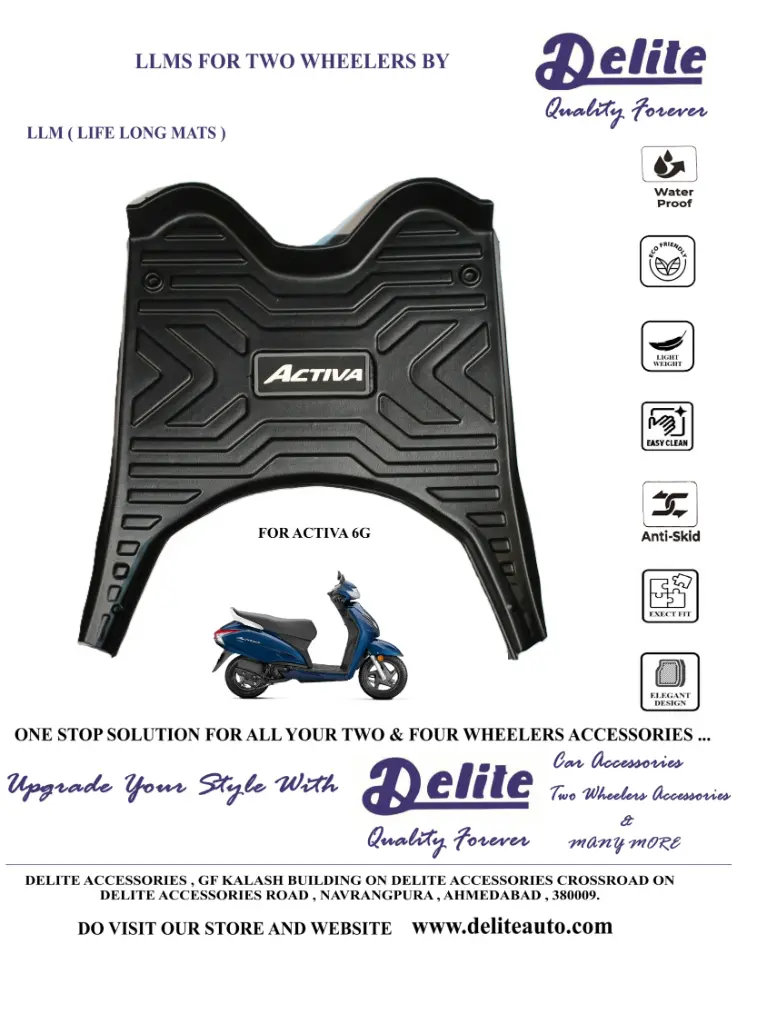 HONDA ACTIVA LLM MATS 