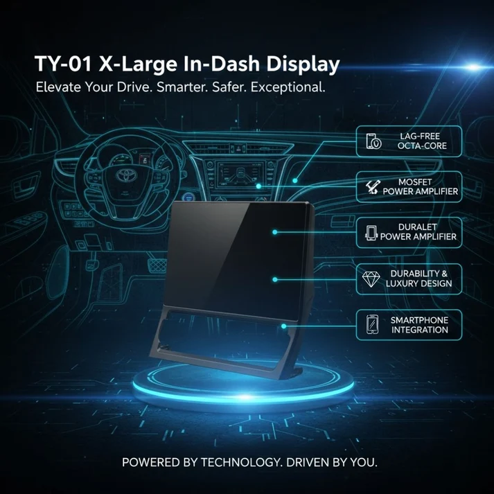 11.5" OE Toyota Innova Hycross Multimedia Player 8GB+128GB ( MOCO )