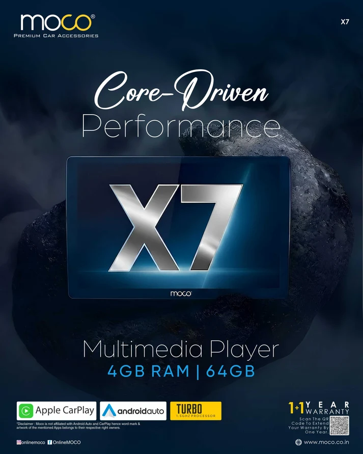 4GB+64GB 1K OLED Display, DSP, Cooling FAN Tech ( MOCO )