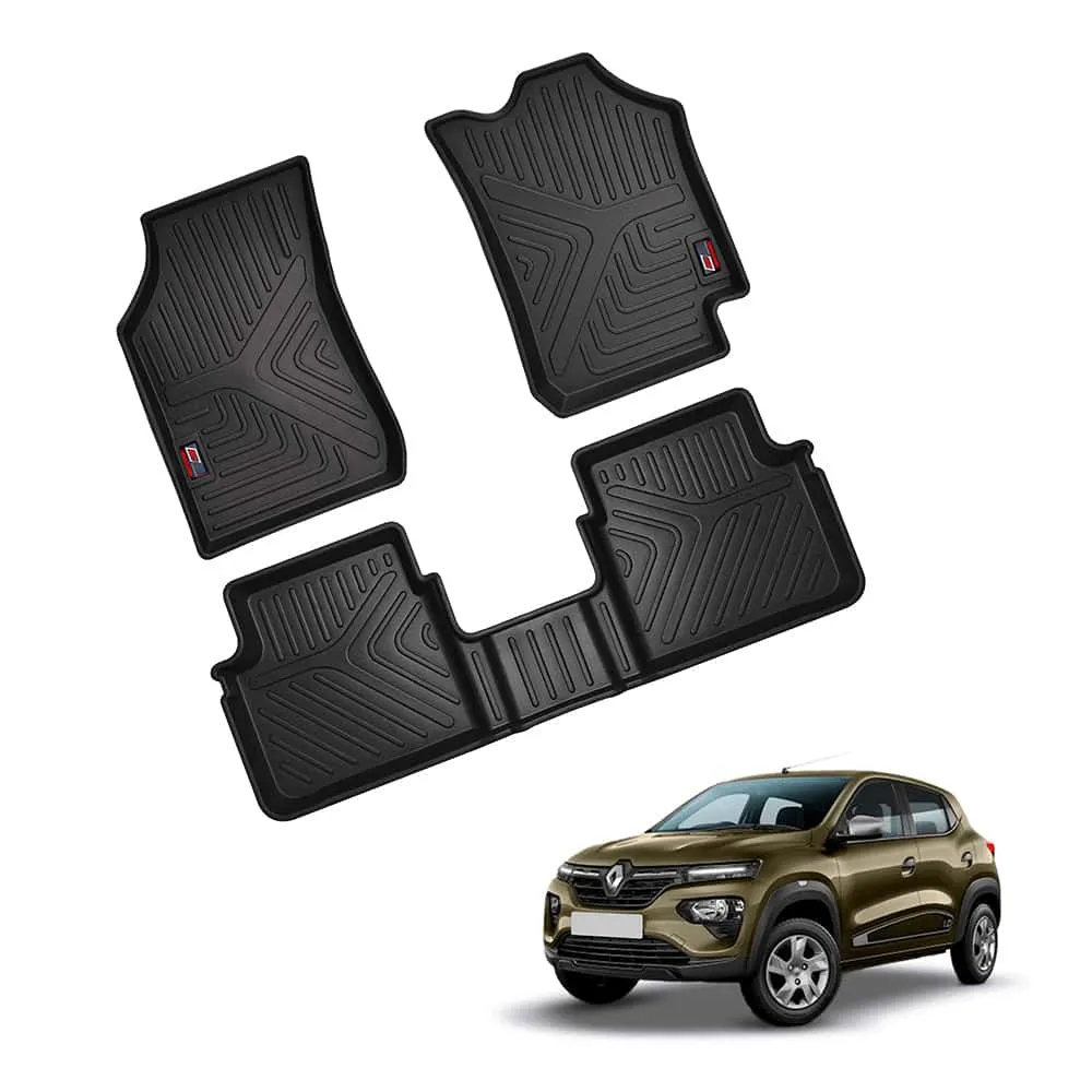 GFX Life Long Car Floor Mats for Renault Kwid (2015-2018) Onwards ( GALIO )