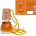 Vedashree Round Bottle Hanging Car Perfumes (5ml, 2 Pack), Flame Fragrance, Organic Air Fresheners and Car Perfumes