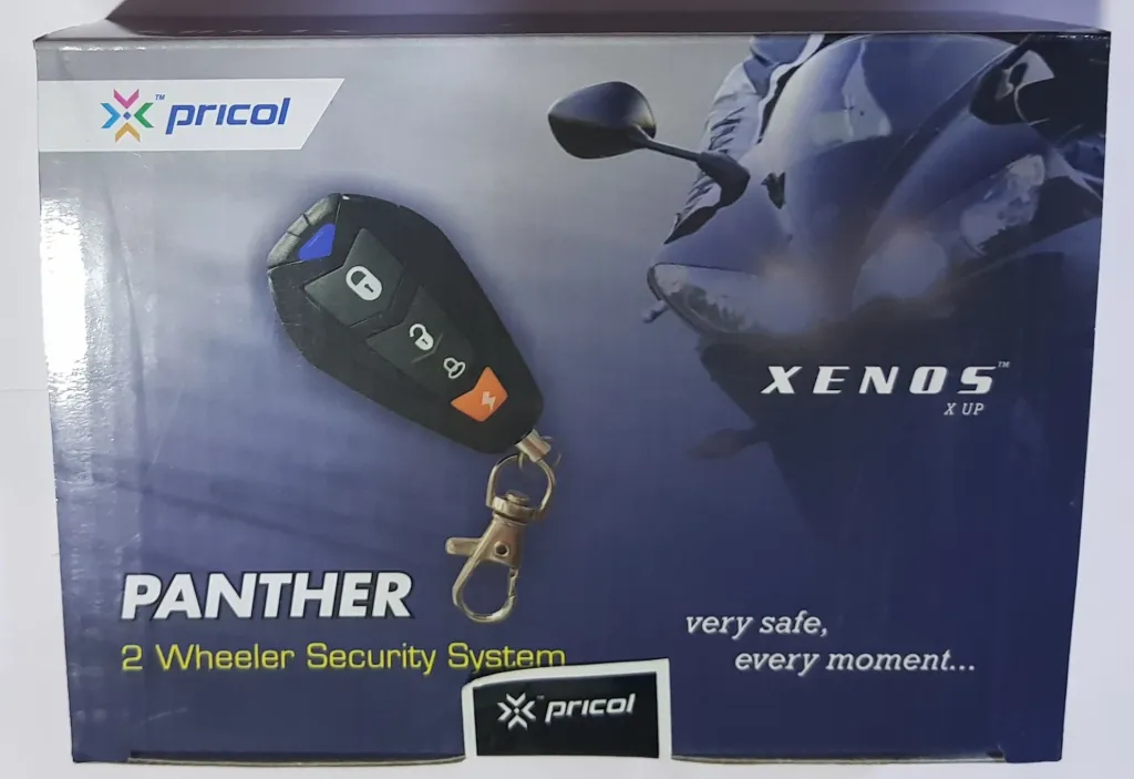 Xenos Two-way Bike Alarm Kit (Siren, Flashing Light 120 dB) ( PRICOL )