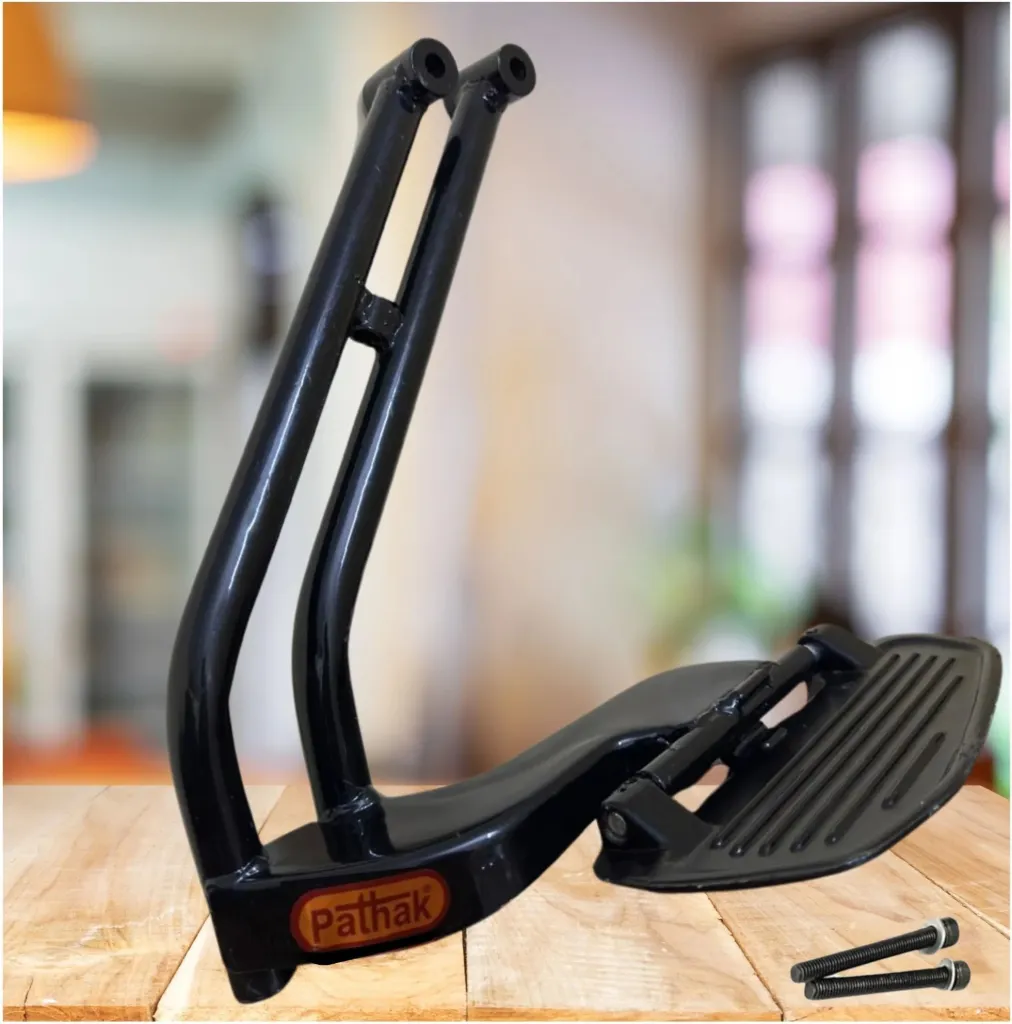 PATHAK Compatible for Chetak EV, Rear Left Made of Heavy Duty Material Foot Rest (Black)