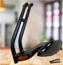 PATHAK Compatible for Chetak EV, Rear Left  (Black)