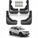 Car Mud Guards/Mud Flaps | Durable Splash Protection for Front & Rear Wheels | All-Weather Vehicle Accessory