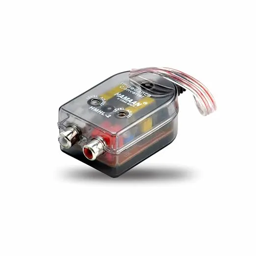 HAMAAN HMHL-2 Hi-Low Converter with Noise Filter for Car Audio Connection Systems ( HAMAAN )