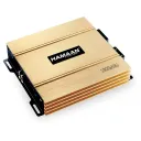 Hamaan HMA-201 1500W 2 Channel Class AB MOSFET High Power Car Amplifier (Golden) ( HAMAAN )